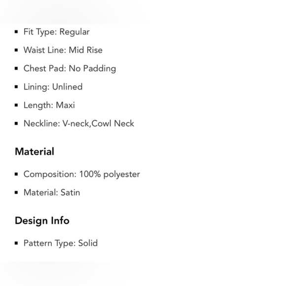 Solid Cowl Neck Slit Midi Dress - Picture 7 of 7